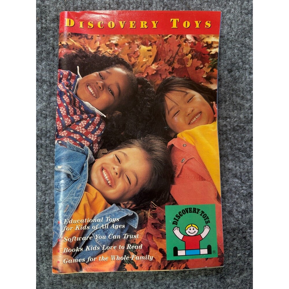 Discovery Toys Catalog Vintage 1996 Magazine